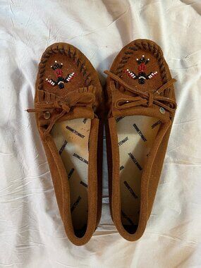 Moccasins in Brown Suede